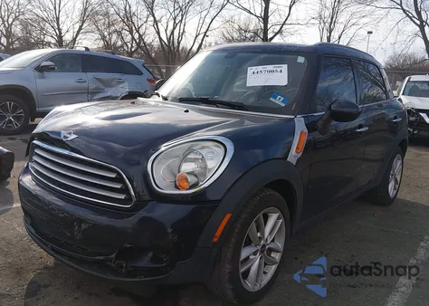 2013 Mini Countryman Cooper from USA, damaged, VIN WMWZB3C56DWM07394